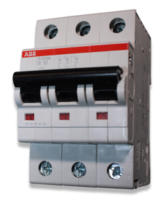 Circuit breaker S203M 3-pole B10A 10KA